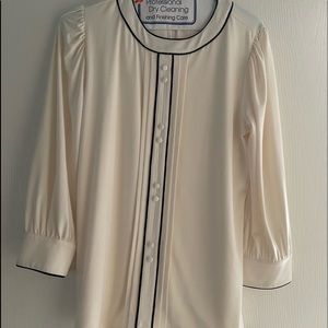 Karl Lagerfeld Paris blouse, with buttons!